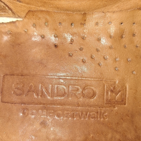 A pair of Sandro comfortwalk men's Delta leather loafers in a size 10M. - Picture 11 of 13